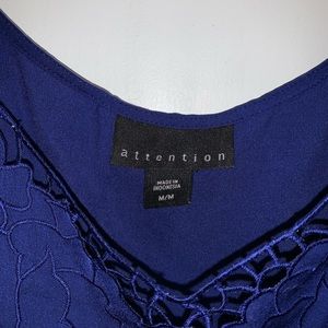 Woman’s Royal Blue tank top